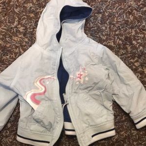 Reversible wind breaker/fleece jacket 24m